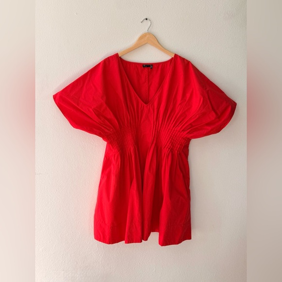 ASOS Curve Vibrant Red Mini Dress - Picture 5 of 6